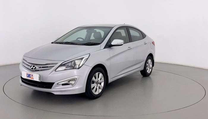 2015 Hyundai Verna FLUIDIC 1.6 CRDI S, Diesel, Manual, 73,409 km, Left Front Diagonal