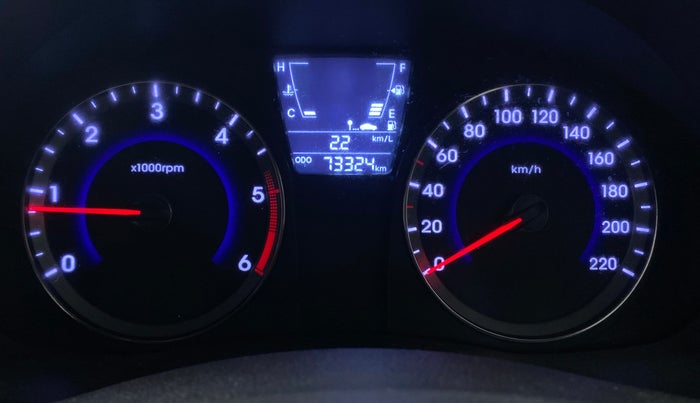 2015 Hyundai Verna FLUIDIC 1.6 CRDI S, Diesel, Manual, 73,409 km, Odometer Image