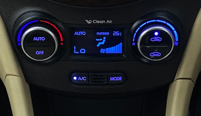 2015 Hyundai Verna FLUIDIC 1.6 CRDI S, Diesel, Manual, 73,409 km, Automatic Climate Control