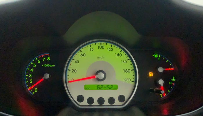 2010 Hyundai i10 MAGNA 1.2, Petrol, Manual, 62,452 km, Odometer Image