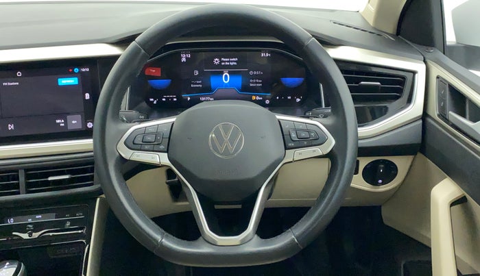 2022 Volkswagen VIRTUS TOPLINE TSI 1.0 AT, Petrol, Automatic, 13,438 km, Steering Wheel Close Up
