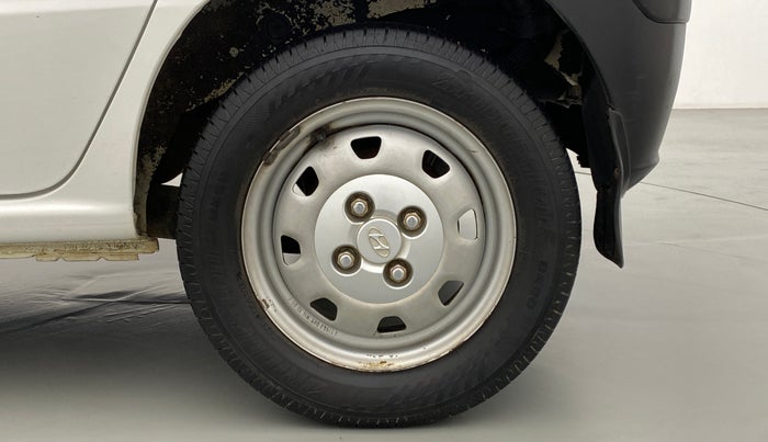 2010 Hyundai Santro Xing GL, Petrol, Manual, 46,756 km, Left Rear Wheel