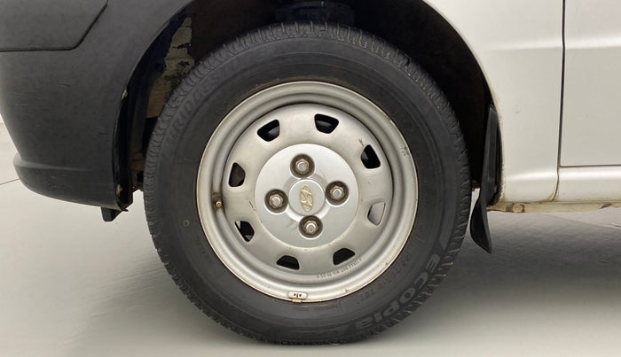 2010 Hyundai Santro Xing GL, Petrol, Manual, 46,756 km, Left Front Wheel