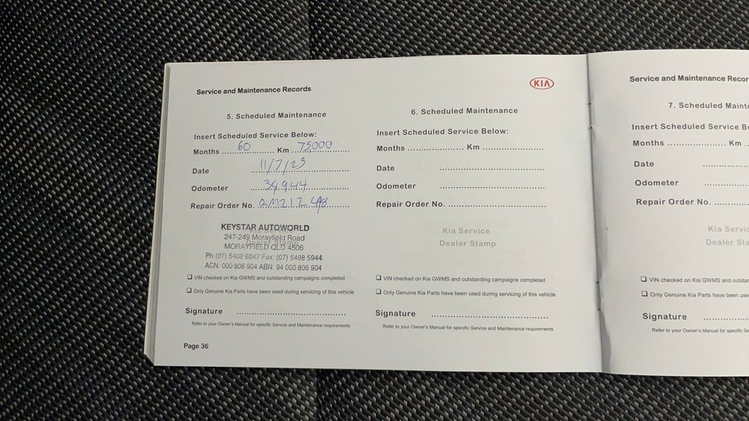 2020 Kia Seltos S (fwd), Automatic, 37443 km, Service History
