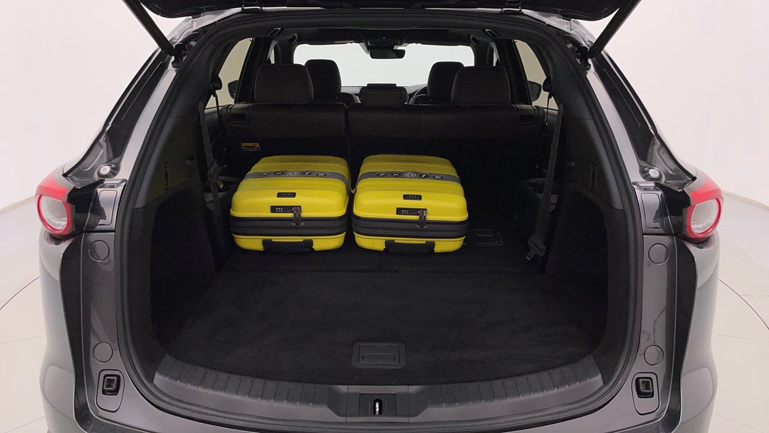 Boot Inside View with Luggage