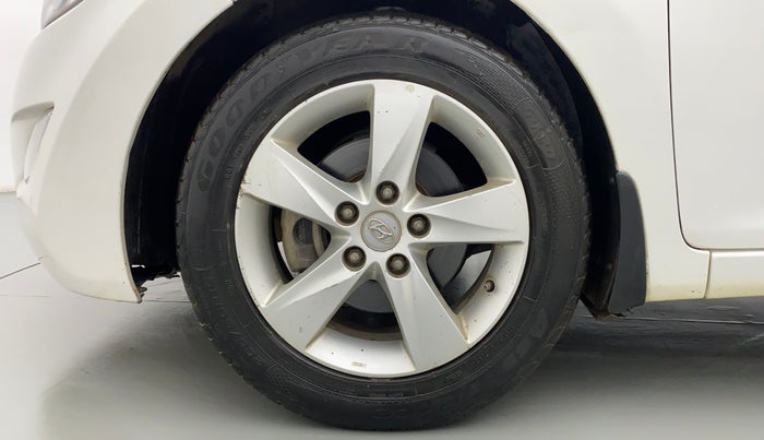 2014 Hyundai New Elantra SX 1.8 MT, Petrol, Manual, 92,790 km, Left Front Wheel