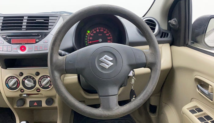 2012 Maruti A Star VXI (ABS) AT, Petrol, Automatic, 64,108 km, Steering Wheel Close Up