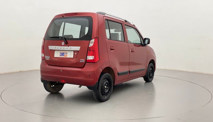 2016 Maruti Wagon R 1.0 VXI AMT, Petrol, Automatic, 79,277 km, Right Back Diagonal