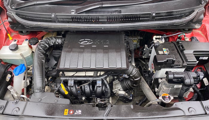 2020 Hyundai GRAND I10 NIOS SPORTZ 1.2 AT, Petrol, Automatic, 2,435 km, Engine Bonet View