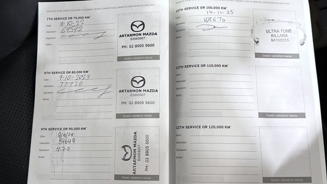2017 Mazda CX-9 Azami (AWD), Automatic, 89531 km, Service History