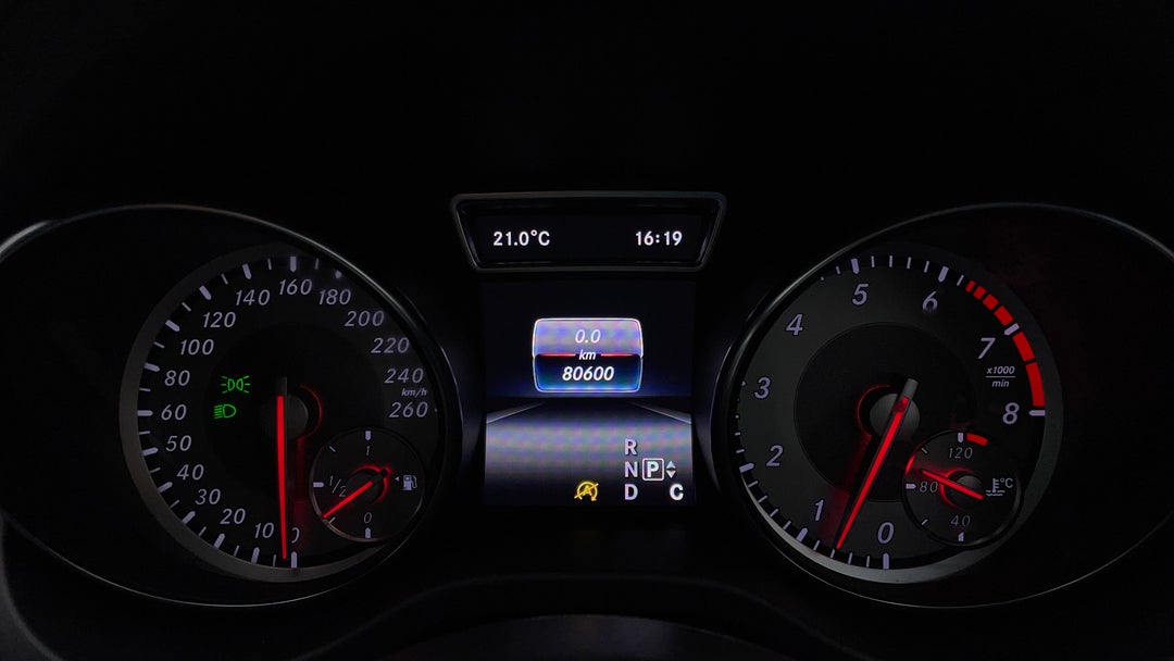 2016 Mercedes-benz CLA 200 Edition One, Automatic, 80600 km, Odometer View