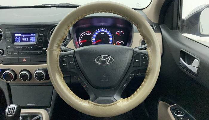 2016 Hyundai Xcent S 1.2, Petrol, Manual, 57,752 km, Steering Wheel Close Up
