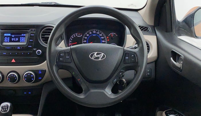 2015 Hyundai Grand i10 SPORTS 1.2 VTVT, Petrol, Manual, 46,789 km, Steering Wheel