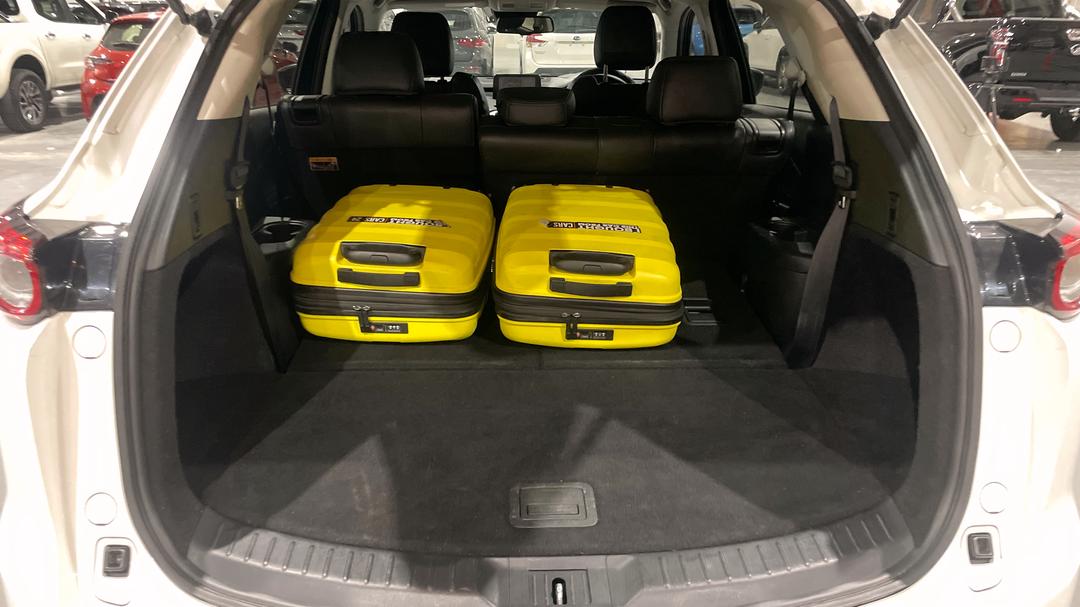 2019 Mazda CX-9 Touring (FWD), Automatic, 118279 km, Boot Inside View with Luggage