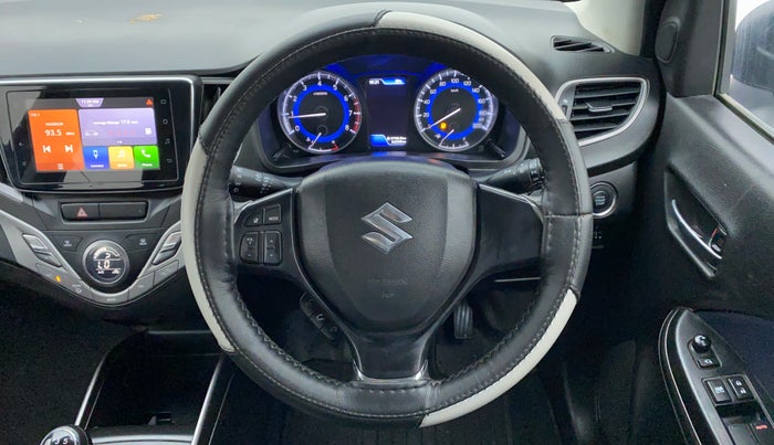 2019 Maruti Baleno ZETA 1.2 K12, Petrol, Manual, 34,626 km, Steering Wheel Close Up