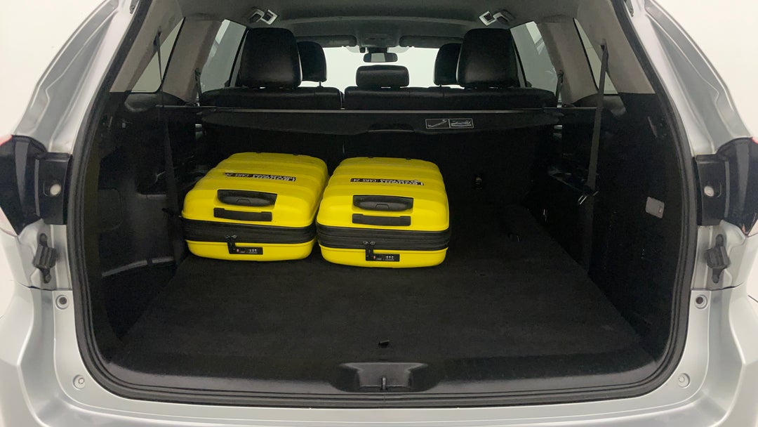 Boot Inside View with Luggage