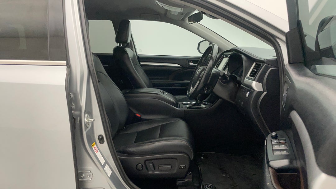 Right Side Front Door Cabin View