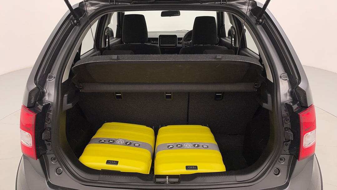 Boot Inside View with Luggage