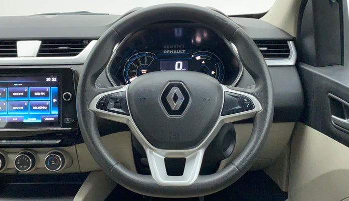 2021 Renault TRIBER RXZ AMT DUAL TONE, Petrol, Automatic, 17,780 km, Steering Wheel Close Up