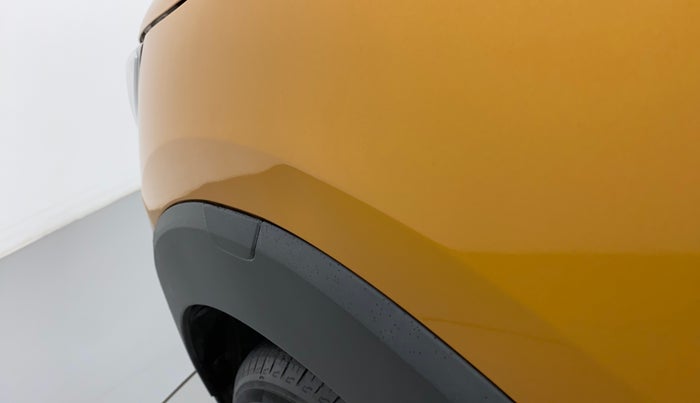 2021 Renault TRIBER RXZ AMT DUAL TONE, Petrol, Automatic, 17,780 km, Left fender - Slightly dented