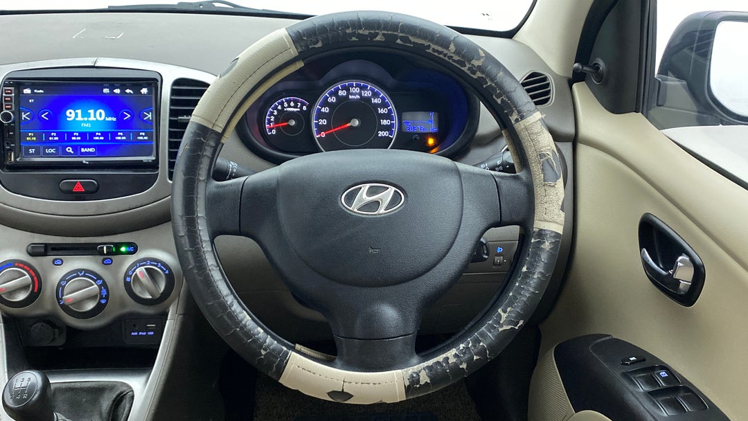 Steering Wheel Close Up