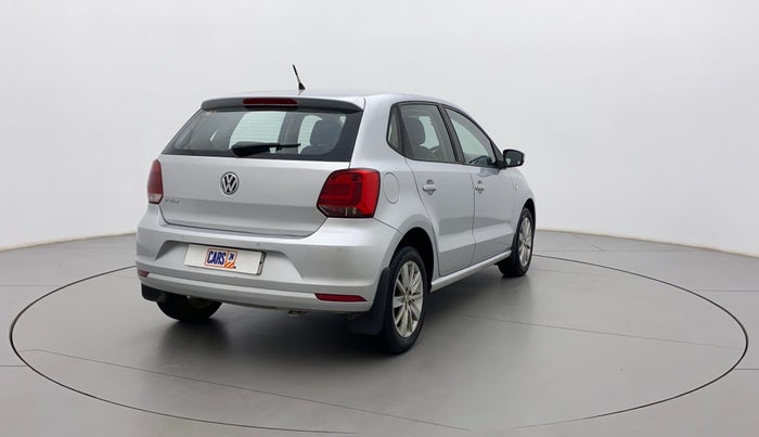 2015 Volkswagen Polo HIGHLINE1.2L, Petrol, Manual, 74,100 km, Right Back Diagonal