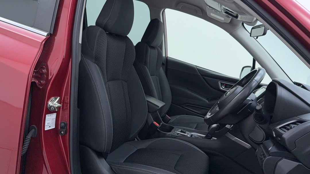 Right Side Front Door Cabin View