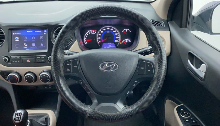 2017 Hyundai Grand i10 SPORTZ O 1.2, Petrol, Manual, 28,872 km, Steering Wheel Close Up
