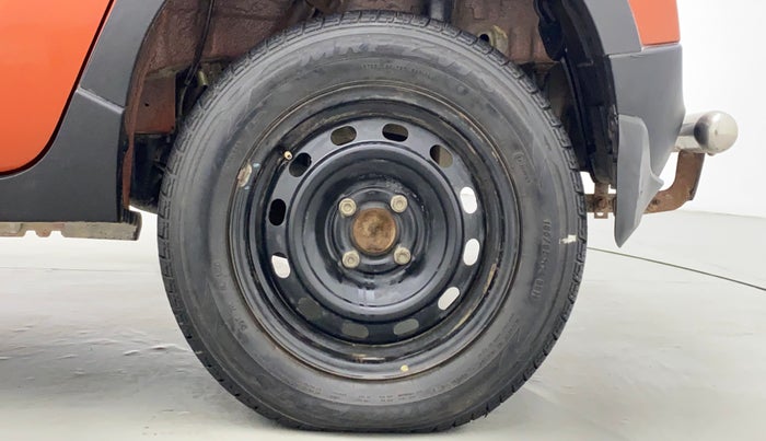 2016 Mahindra Kuv100 K4+ 6 STR, Petrol, Manual, 31,564 km, Left Rear Wheel