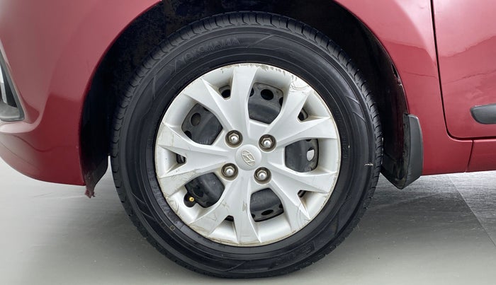 2016 Hyundai Grand i10 SPORTZ 1.2 KAPPA VTVT, Petrol, Manual, 35,320 km, Left Front Wheel