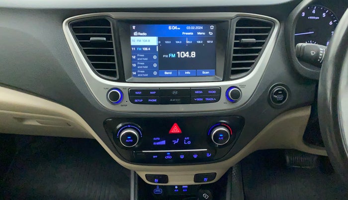 2019 Hyundai Verna 1.6 VTVT SX (O) AT, Petrol, Automatic, 49,045 km, Air Conditioner