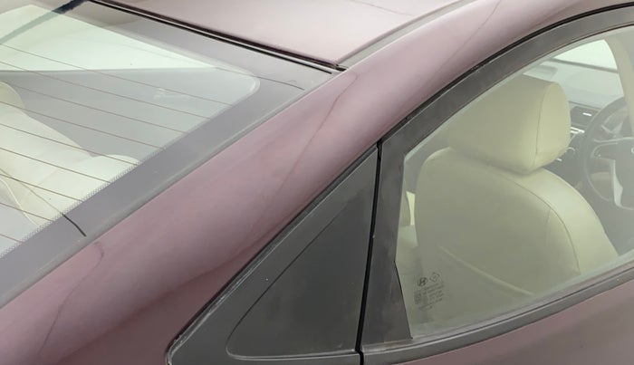 2013 Hyundai Verna FLUIDIC 1.6 VTVT EX, Petrol, Manual, 89,944 km, Right C pillar - Paint is slightly faded