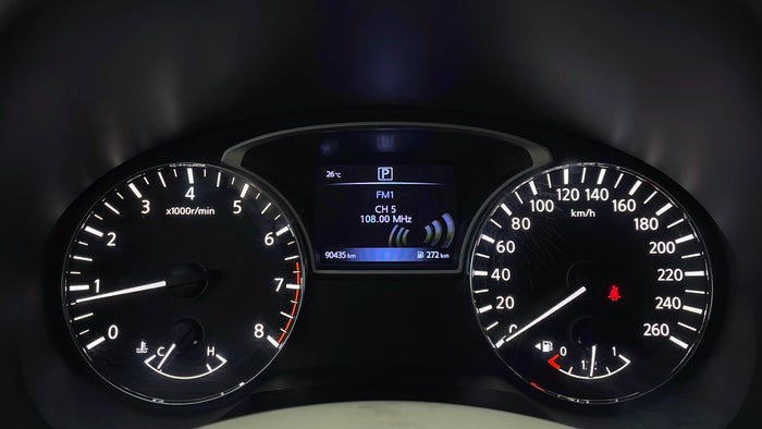 NISSAN ALTIMA-Odometer View