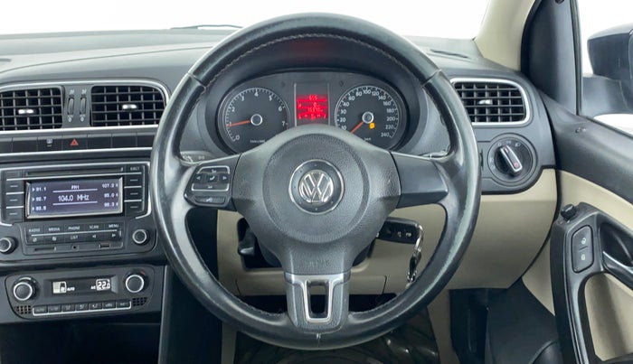 2014 Volkswagen Polo HIGHLINE1.2L PETROL, Petrol, Manual, 75,289 km, Steering Wheel Close Up