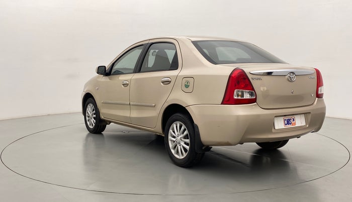2011 Toyota Etios V, Petrol, Manual, 45,602 km, Left Back Diagonal