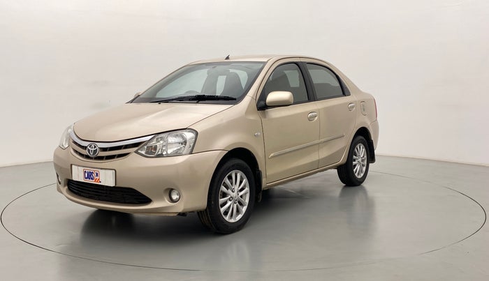 2011 Toyota Etios V, Petrol, Manual, 45,602 km, Left Front Diagonal