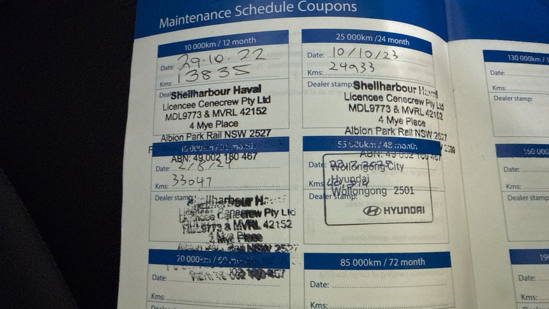 2021 GWM Haval Jolion Lux, Automatic, 47639 km, Service History