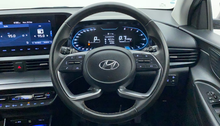 2021 Hyundai NEW I20 ASTA (O) 1.2 MT, Petrol, Manual, 31,974 km, Steering Wheel Close Up