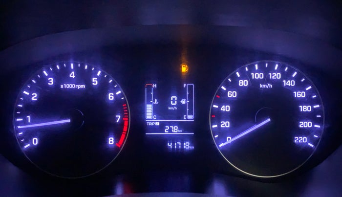 2017 Hyundai Elite i20 SPORTZ 1.2, Petrol, Manual, 41,718 km, Odometer Image
