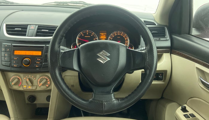 2014 Maruti Swift Dzire VDI BS IV, Diesel, Manual, 80,868 km, Steering Wheel Close Up
