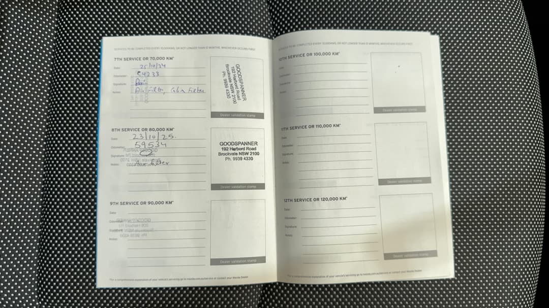 2017 Mazda Mazda2 Gt, Automatic, 64844 km, Service History