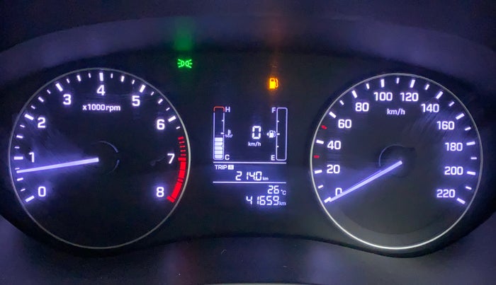 2017 Hyundai Elite i20 SPORTZ 1.2, Petrol, Manual, 41,659 km, Odometer Image