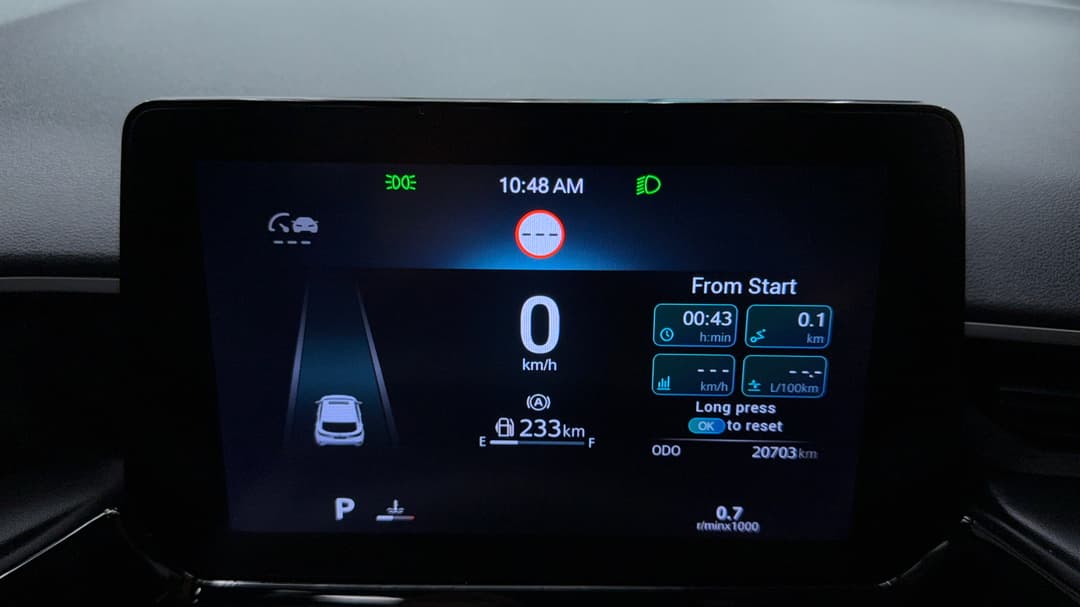 2024 MG Mg3 Essence, Automatic, 20703 km, Odometer View