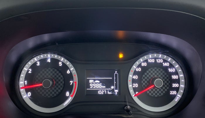 2021 Hyundai AURA S 1.2, Petrol, Manual, 10,270 km, Odometer Image