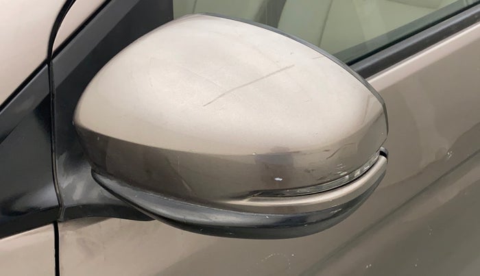 2014 Honda City 1.5L I-VTEC V MT, Petrol, Manual, 95,073 km, Left rear-view mirror - Cover has minor damage