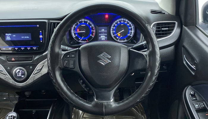 2019 Maruti Baleno DELTA PETROL 1.2, Petrol, Manual, 9,061 km, Steering Wheel Close Up