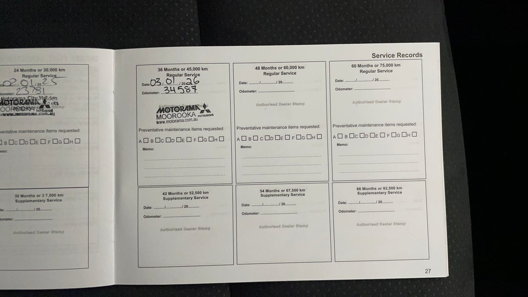 2022 Mitsubishi Eclipse Cross Aspire (2WD), Automatic, 35889 km, Service History