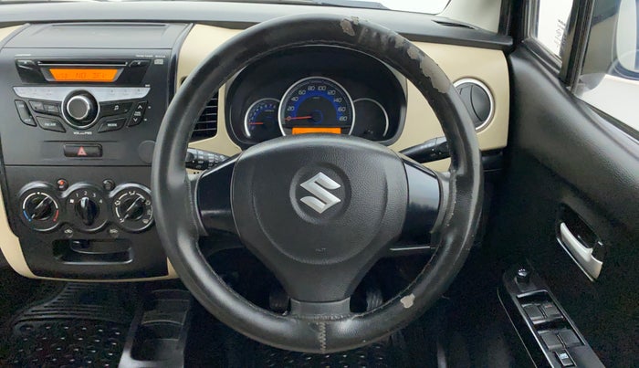 2018 Maruti Wagon R 1.0 VXI, Petrol, Manual, 16,634 km, Steering Wheel Close Up