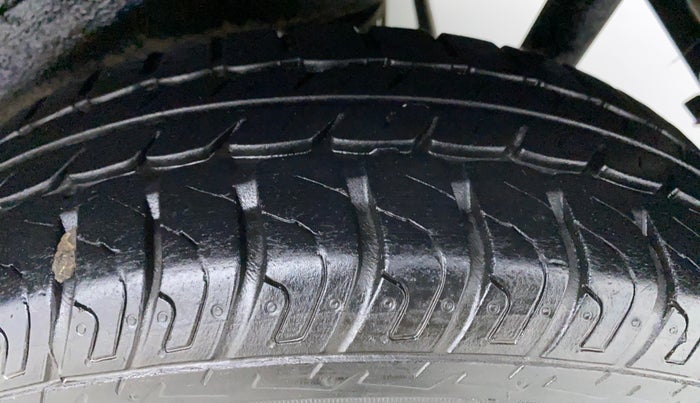 2018 Maruti Wagon R 1.0 VXI, Petrol, Manual, 16,634 km, Left Rear Tyre Tread