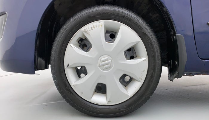 2018 Maruti Wagon R 1.0 VXI, Petrol, Manual, 16,634 km, Left Front Wheel